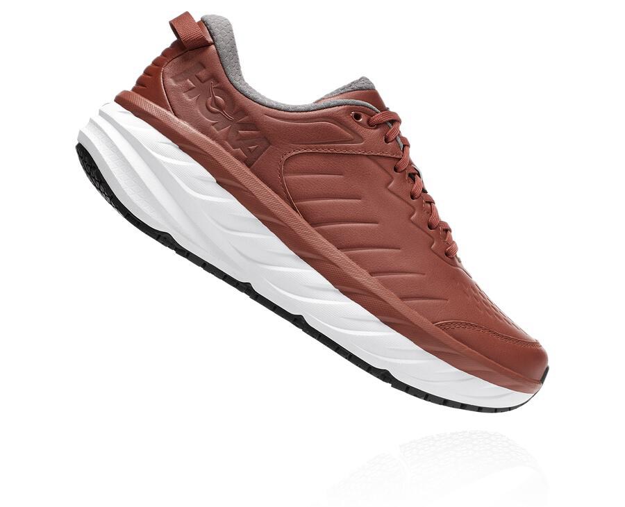 Chaussure Running Hoka One One Bondi Sr Homme - Marron - HQJ-932740